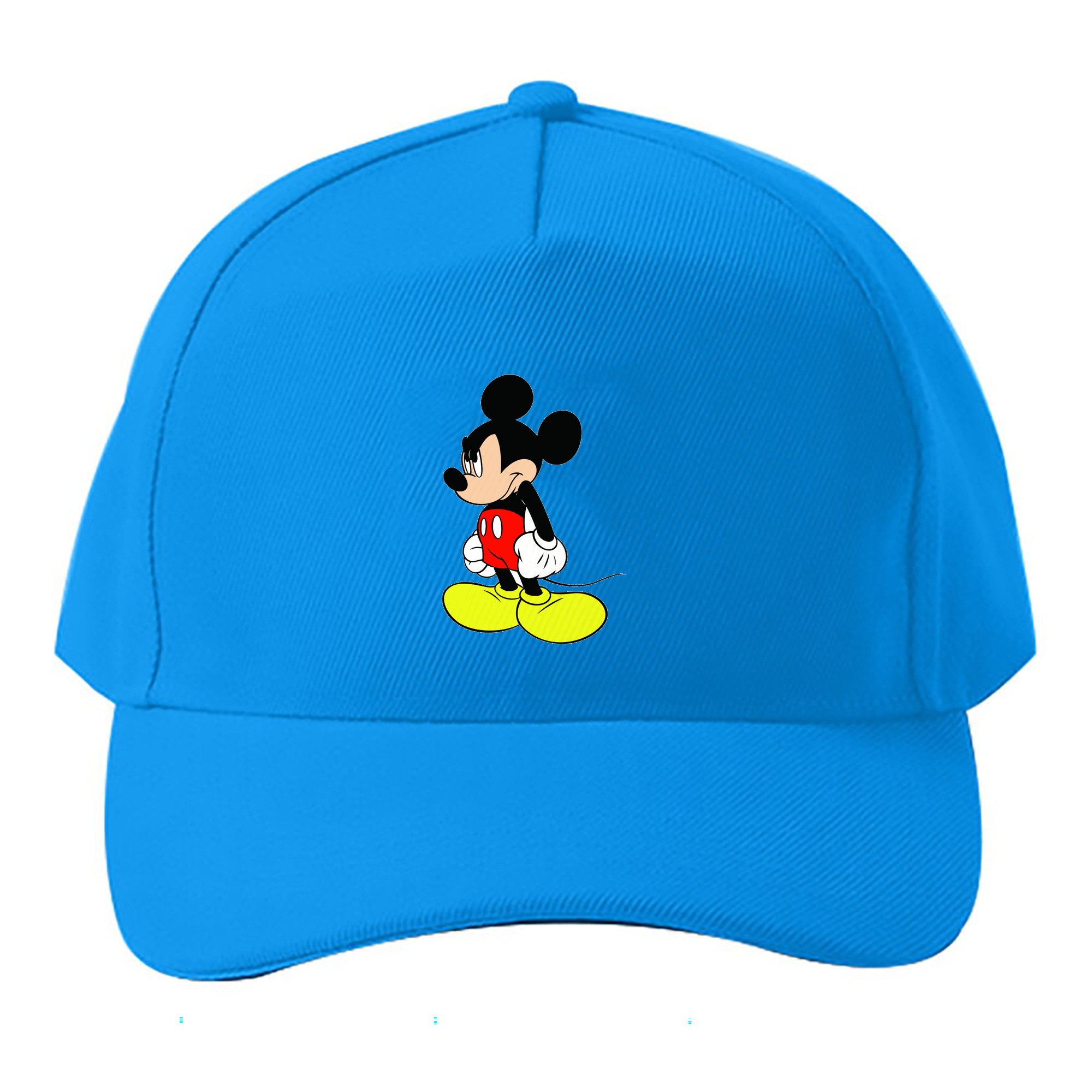 （画像用） ミッキーマウス Mickey Mouse ベースボールキャップ 綿100％ 男女兼用 帽子 スポーツ